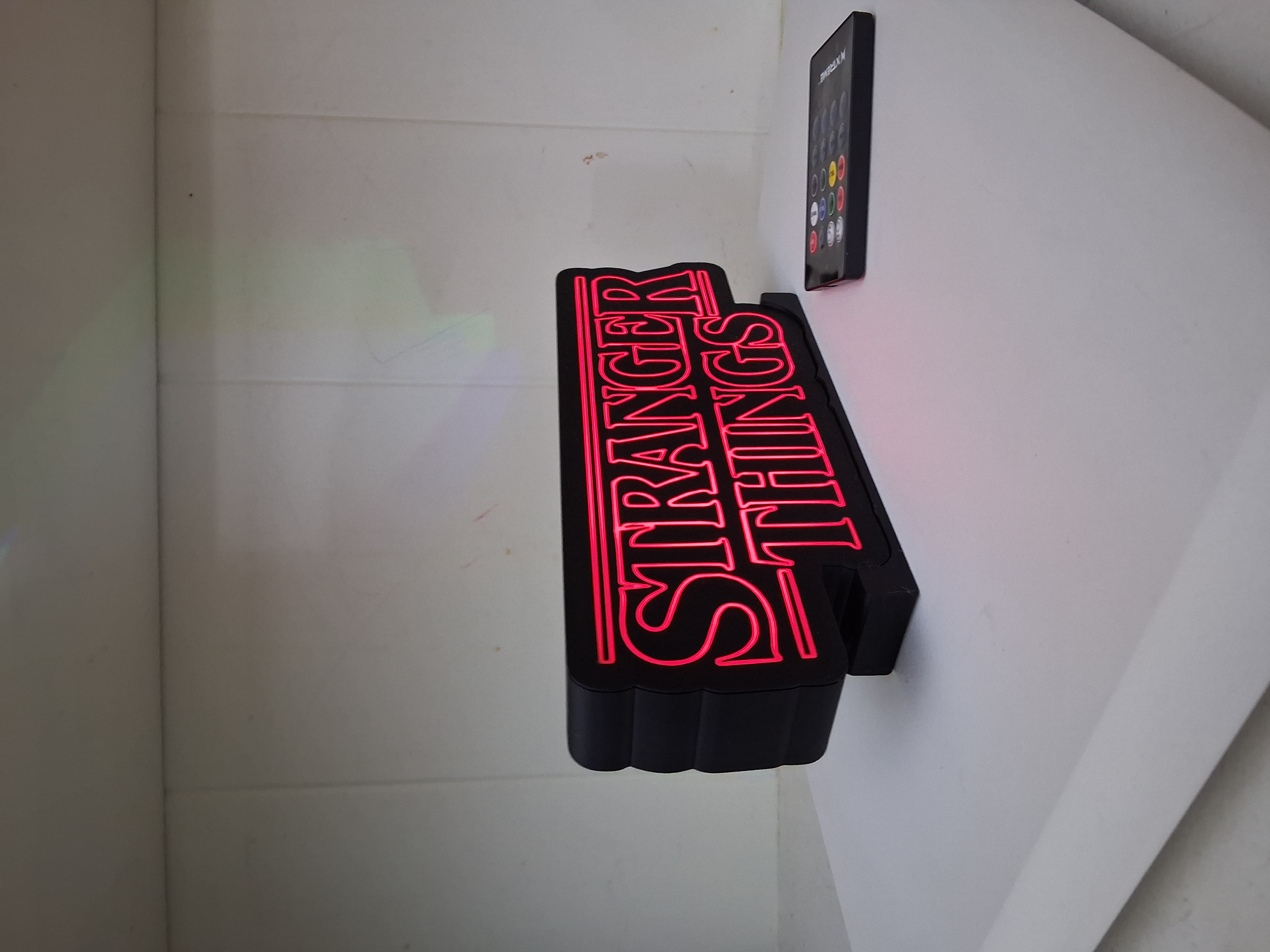 Stranger Things LED light box – custom 3D printed – Lit Layer Creations